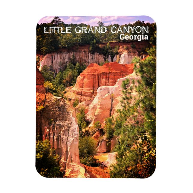 Little Grand Canyon, Georgien Magnet (Vertikal)