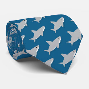 Little Grått Shark Tecknad Novelty Slips