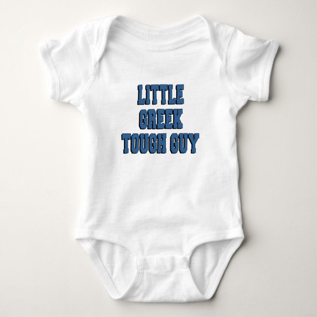 Little Grekiska Tuffen Guy Tee Shirt (Framsida)