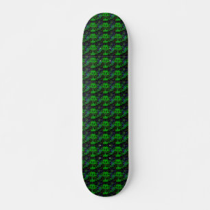 Little grönt Djävulen Old School Skateboard Bräda 18 Cm