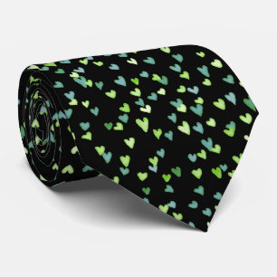 Little Grönt Hearts Tie Slips