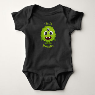 Little Grönt Monster Coola Baby T Shirt