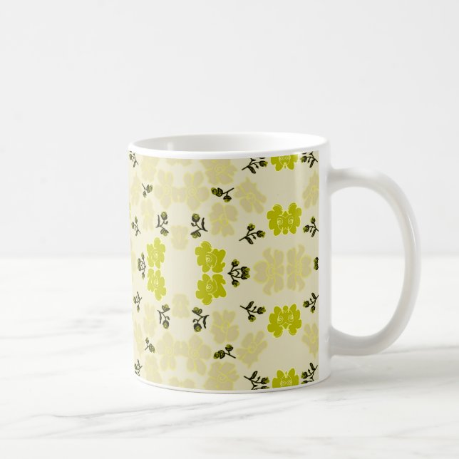 Little Gul ros Kaffemugg (Höger)
