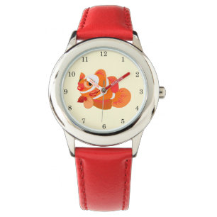 Little Guld Fish Watch Watch Gift Armbandsur