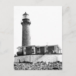 Little Gull Island Lighthouse Vykort