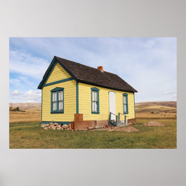 Little Gult Cottage Poster (Framsidan)
