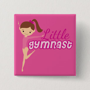 Little Gymnast (rosa) Knapp