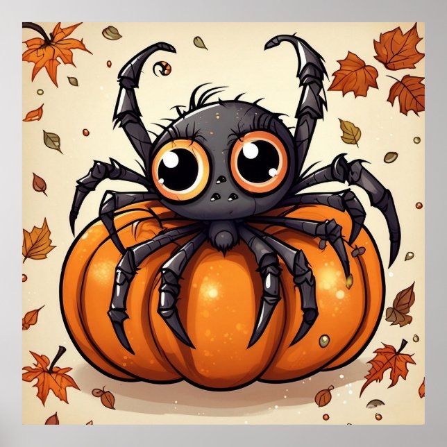 Little Halloween Spider Poster (Framsidan)