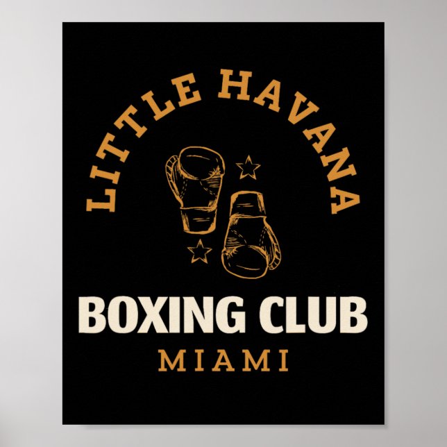 Little Havana Boxing Klubb Miami - Boxing Poster (Framsidan)