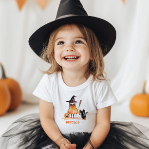 Little häxhalloween födelsedagsfest t shirt