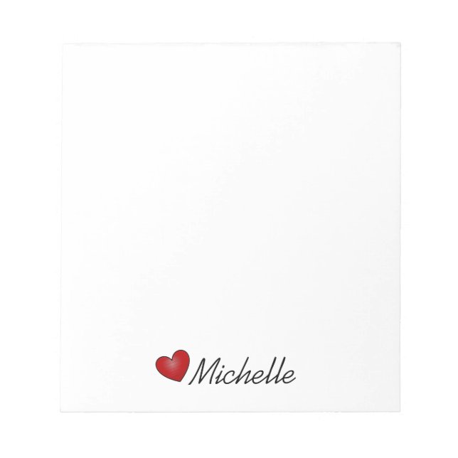 "Little Heart" Anteckningsblock (Framsida)