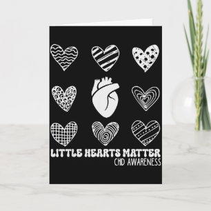 Little Hearts Chd Hjärtmedvetenhetsmånad Wo Kort