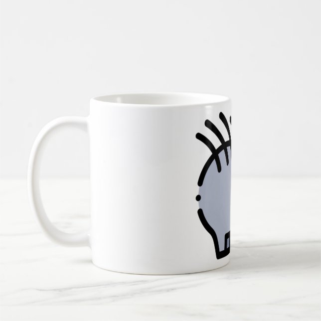 Little Hedgehog Kaffemugg (Vänster)