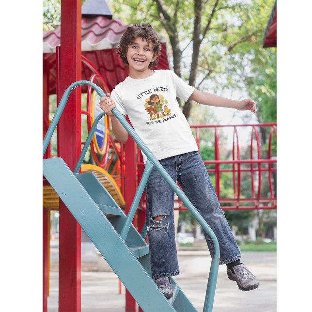 Little Hero for the Animals - Vegan Boy T-Shirt (Skapare uppladdad)