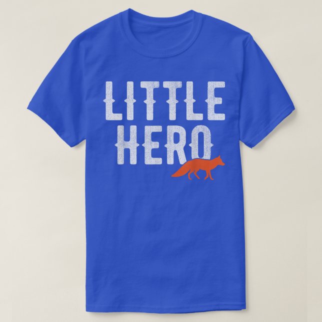 Little HeroCute Animal Fo T Shirt (Design framsida)