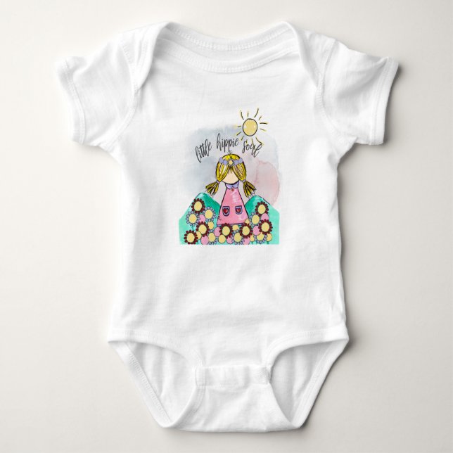 Little Hippie Soul T Shirt (Framsida)