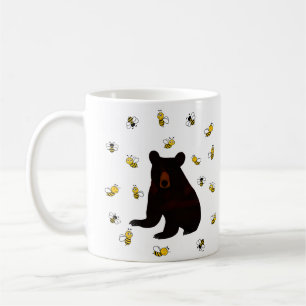 Little honey Bee Bear Kaffemugg