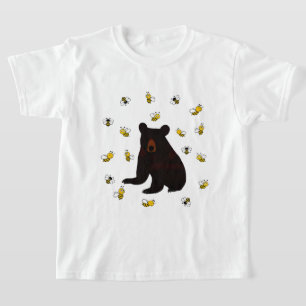 Little honey Bee Bear T Shirt
