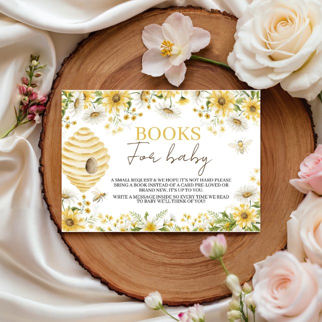 Little Honey Bee Books for Baby Request Tilläggskort (Skapare uppladdad)