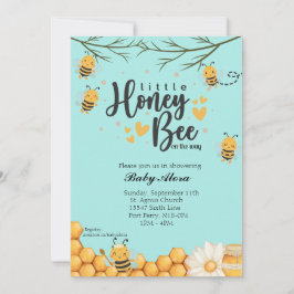 Little honey Bee Inbjudningar