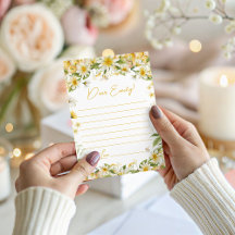 Little Honey Birthday Time Capsule Card