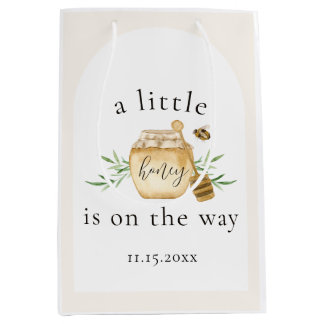 Little Honey On The Way Bee Baby Shower Gift Bag