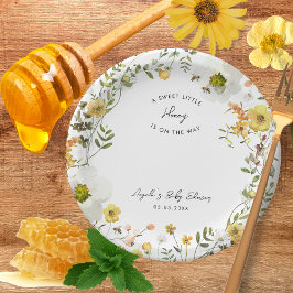 Little Honungsbee Gult WildblommBaby Shower
