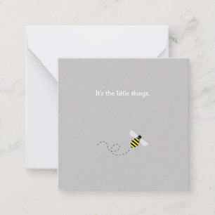 Little Humla Tackkort Card Anteckningskort