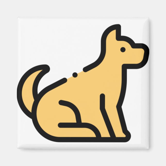 Little Hund Magnet (Framsidan)