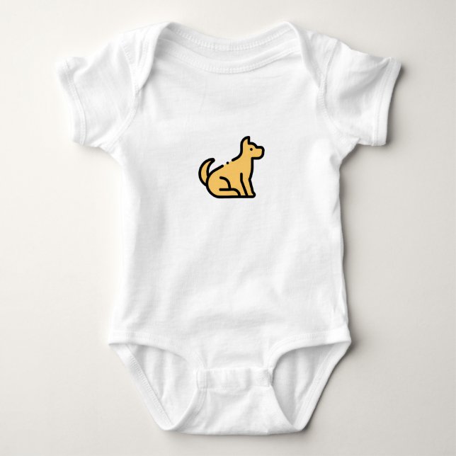Little Hund T Shirt (Framsida)