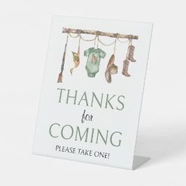 Little hunter Baby Shower Tack för att du kom