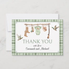 Little Hunter Baby Shower Tack Kort