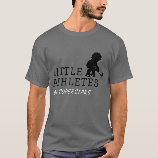 Little Idrottares Hockey T-Shirt (Framsida)