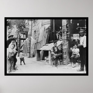 Little Italien Festival i New York City 1908 Poster