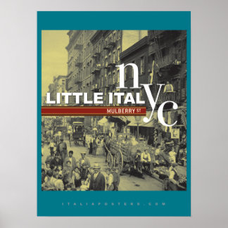 Little Italien New York City Poster