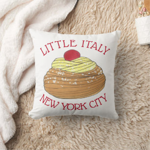 Little Italien NYC Italian Bakery Zeppole Pastry Kudde