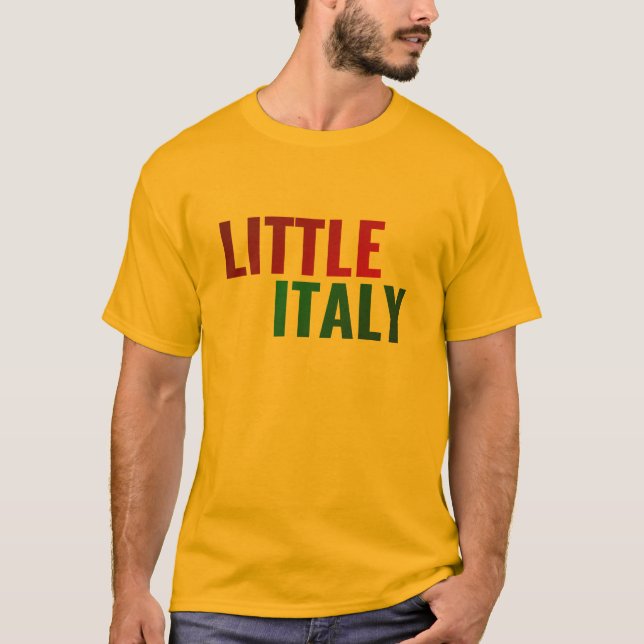 Little Italien Toronto grannborhoods T-Shirt (Framsida)
