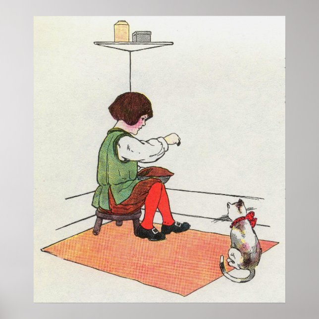 Little Jack Horner Sat i hörnet Poster (Framsidan)