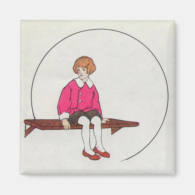 Little Jack Jelf, Mor Goose Nursery Rhyme Magnet (Framsidan)