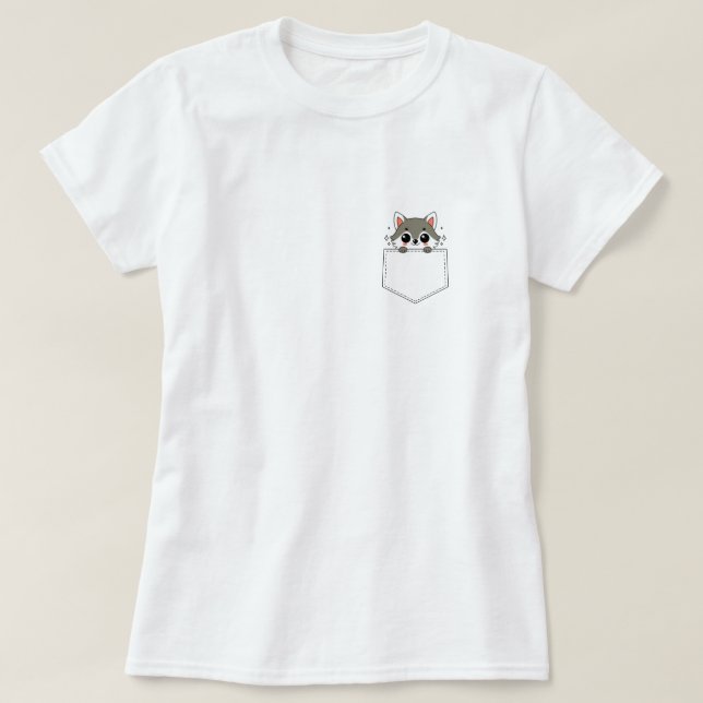 "Little Jackal, Big Heart" T Shirt (Design framsida)