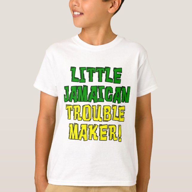Little Jamaican Trouble Maker Tröja (Framsida)