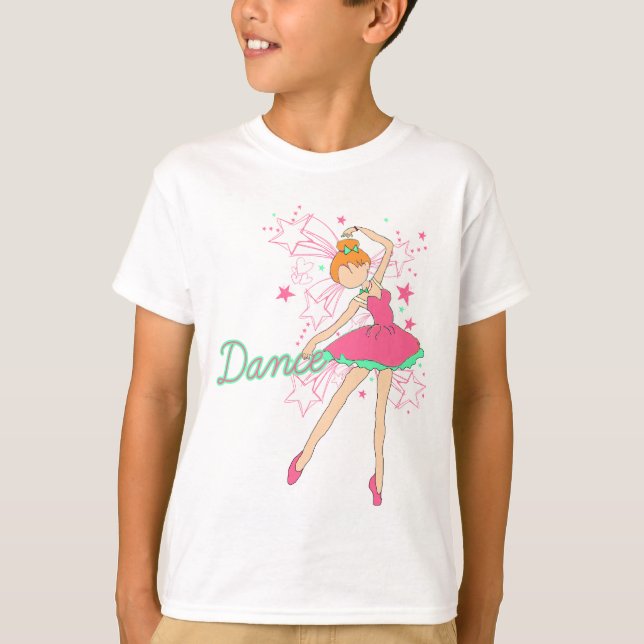 Little Jazzy Ballet Dancer T-shirt (Framsida)