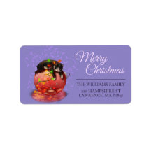 Little jul Cat Ljus Garland Winter Magic