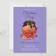 Little jul Cat Ljus Garland Winter Magic