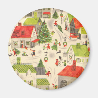 Little jul Village Magnet