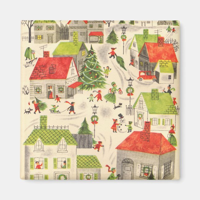 Little jul Village Magnet (Framsidan)