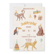 Little Jungle Animals Birthday