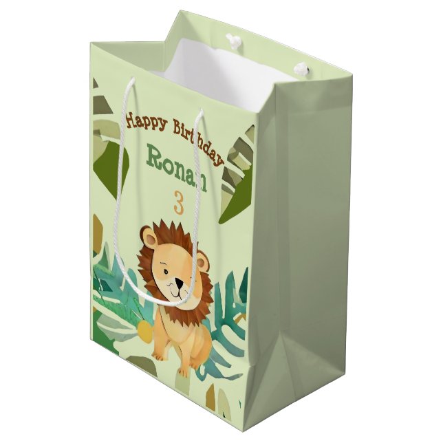 Little Jungle Prince Lejon Birthday (Framsidan Vinklad)