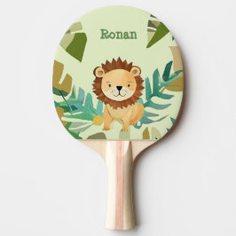 Little Jungle Prince Lejon Birthday Pingisracket