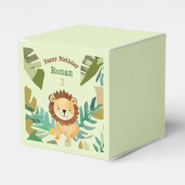 Little Jungle Prince Lejon Birthday Presentaskar